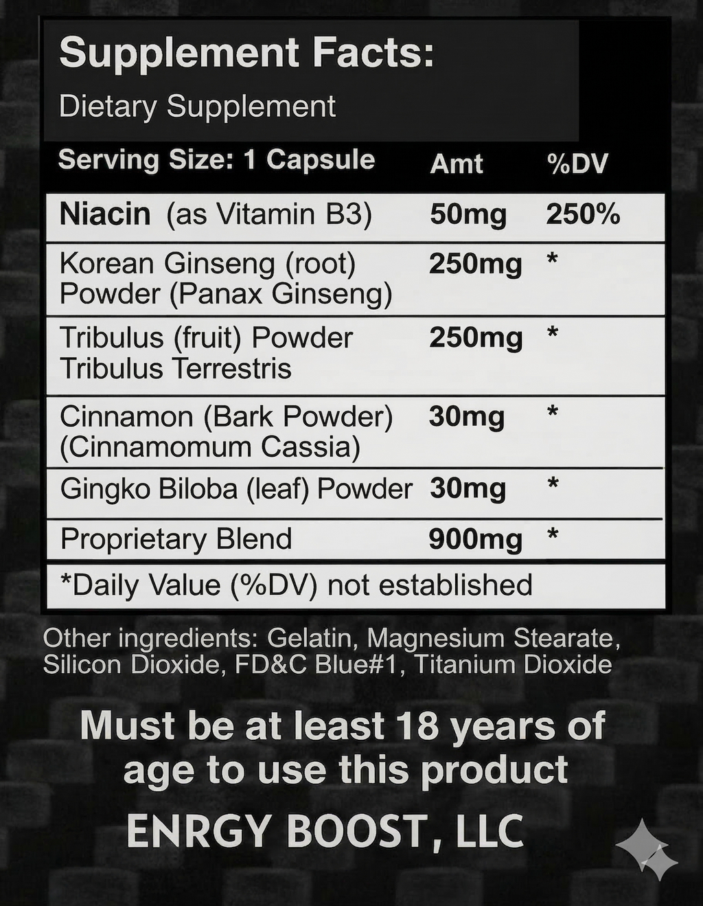 GOLD - 4 capsules monthly