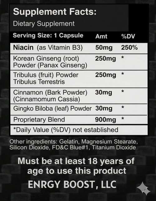 GOLD - 4 capsules monthly