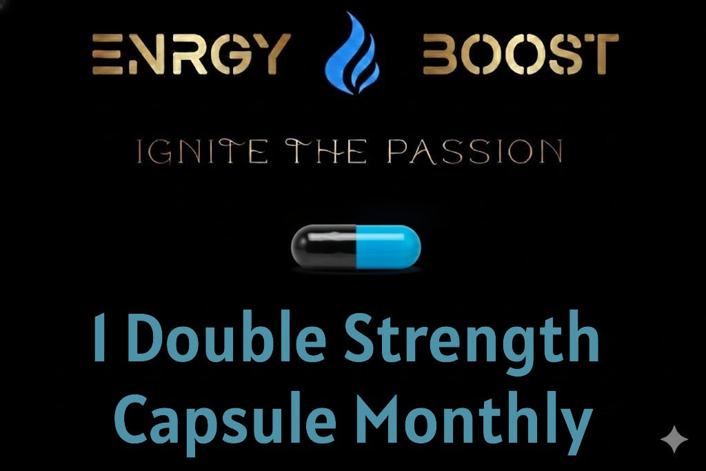double strength  BLACK/BLUE - Single monthly