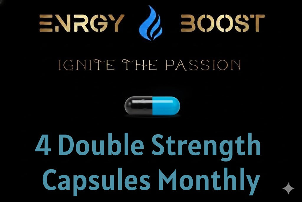 double strength BLACK/BLUE -              4 capsules monthly