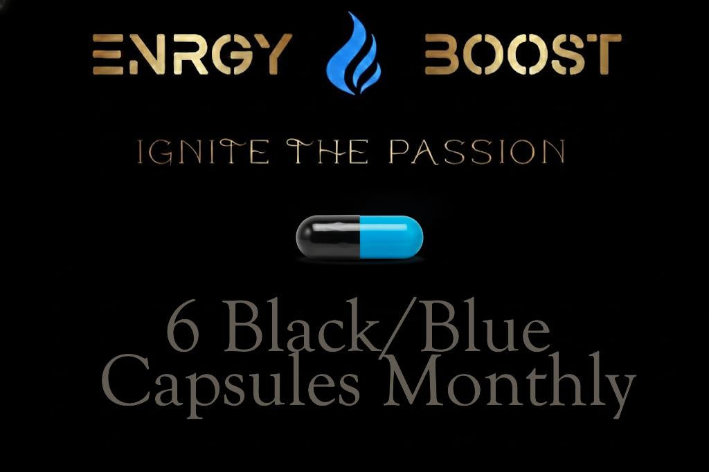 double strength  BLACK/BLUE -     6 capsules monthly